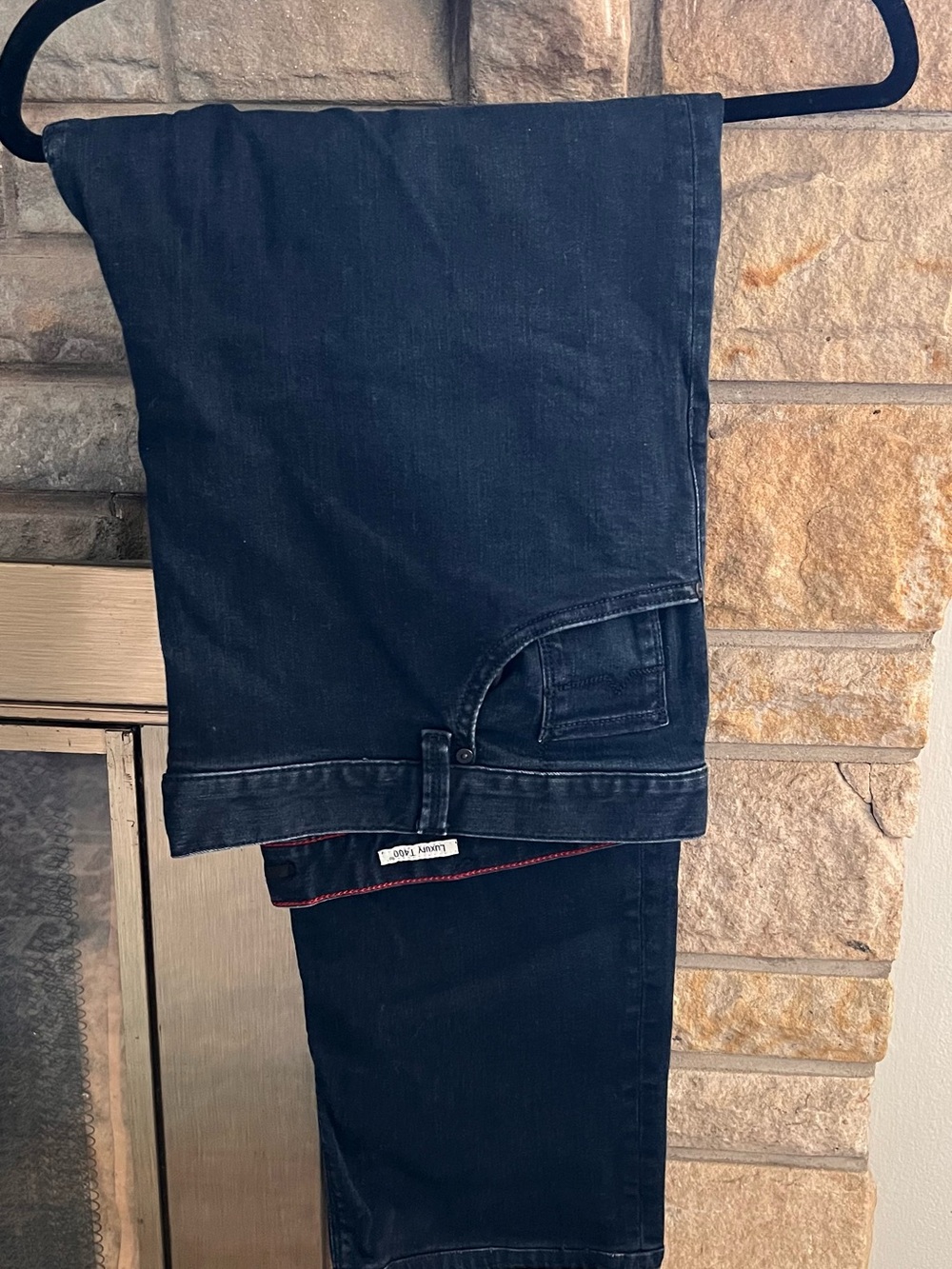 Men's Straight Dark Indigo Jeans